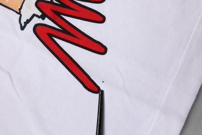 Dolce & Gabbana wit DG Loves Moscow katoenen T-shirt met ronde hals