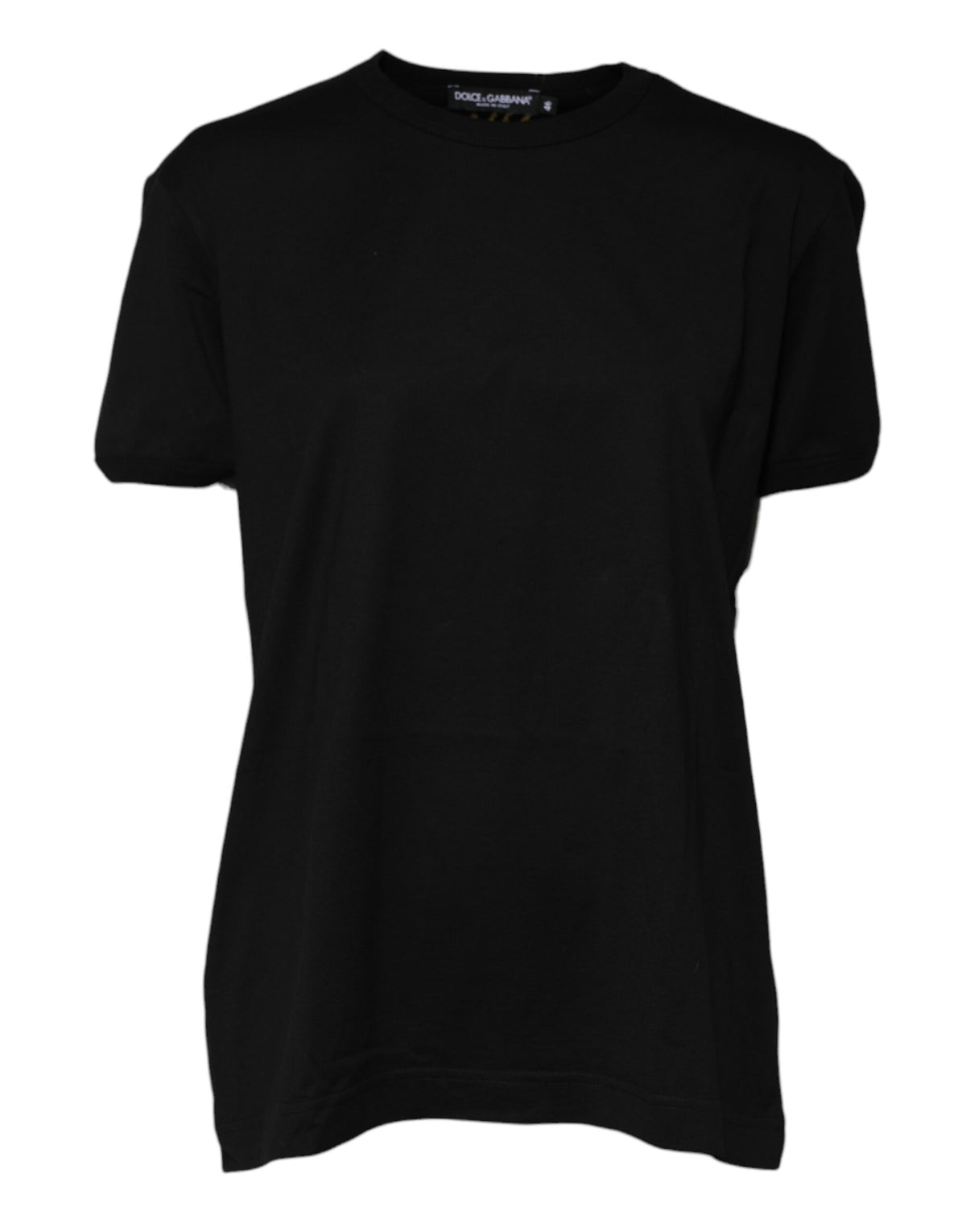 T-shirt Dolce & Gabbana Goodluck en coton noir