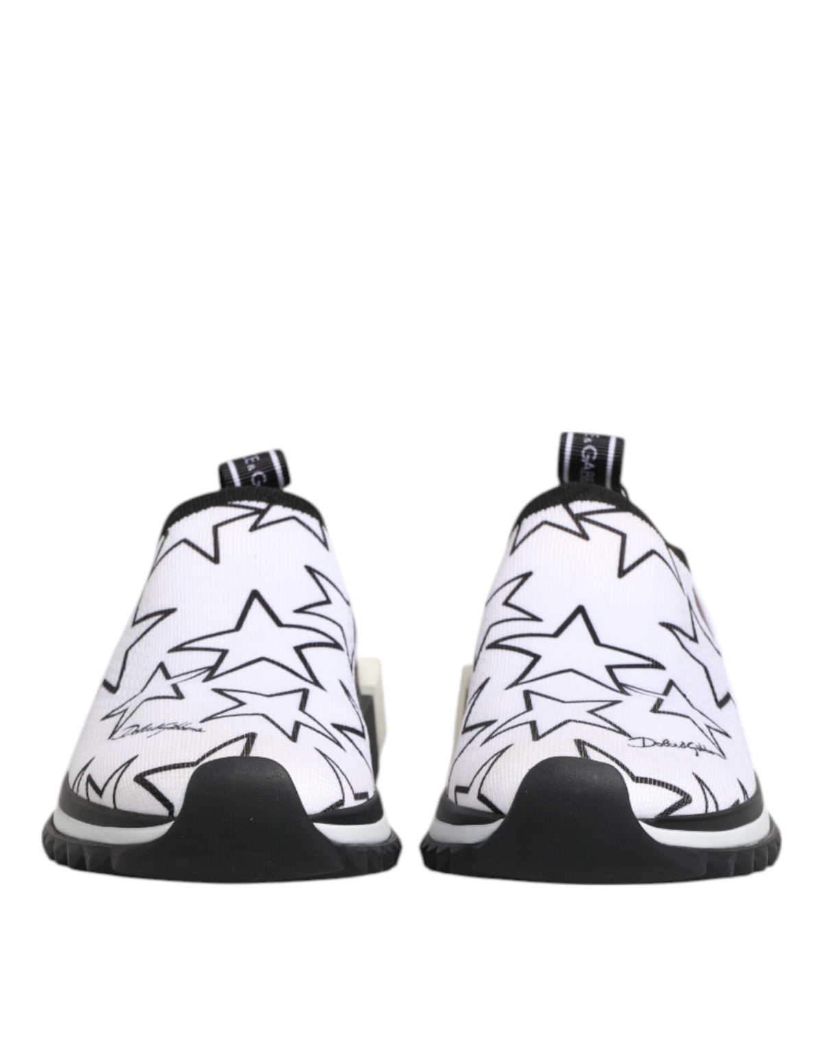 Dolce & Gabbana Sorrento Low Top Sneakers - White Stars