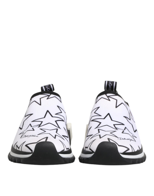 Dolce & Gabbana Sorrento Low Top Sneakers - White Stars