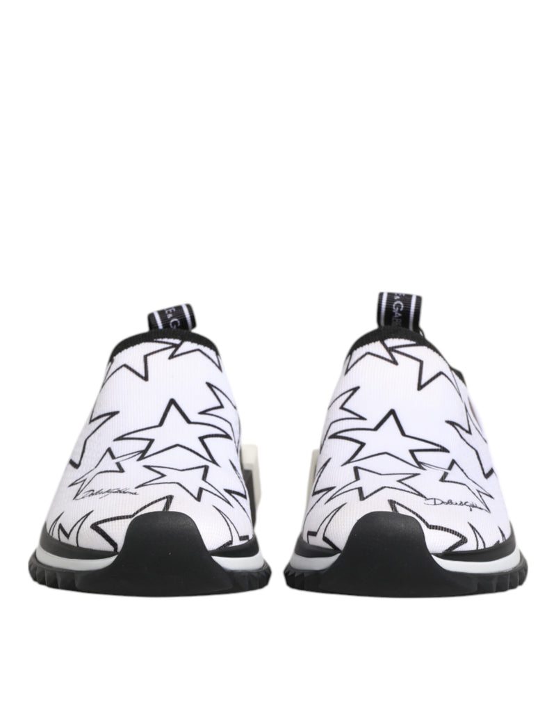 Dolce & Gabbana Sorrento Low Top Sneakers - White Stars