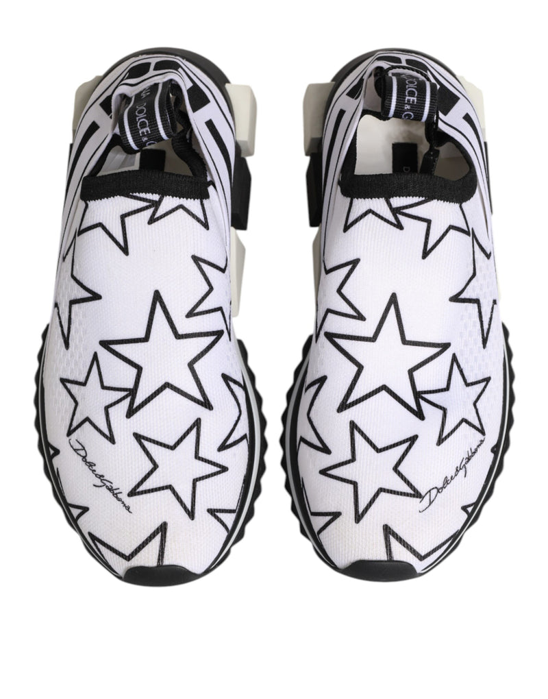 Dolce & Gabbana Sorrento Low Top Sneakers - White Stars