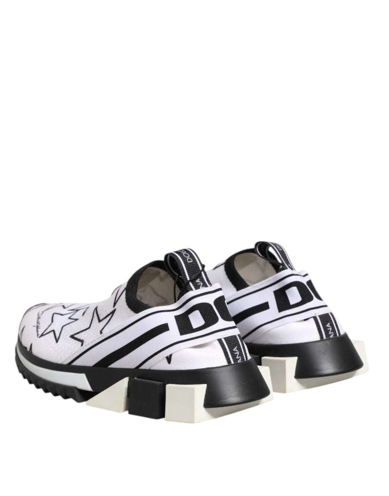 Dolce & Gabbana Sorrento Low Top Sneakers - White Stars