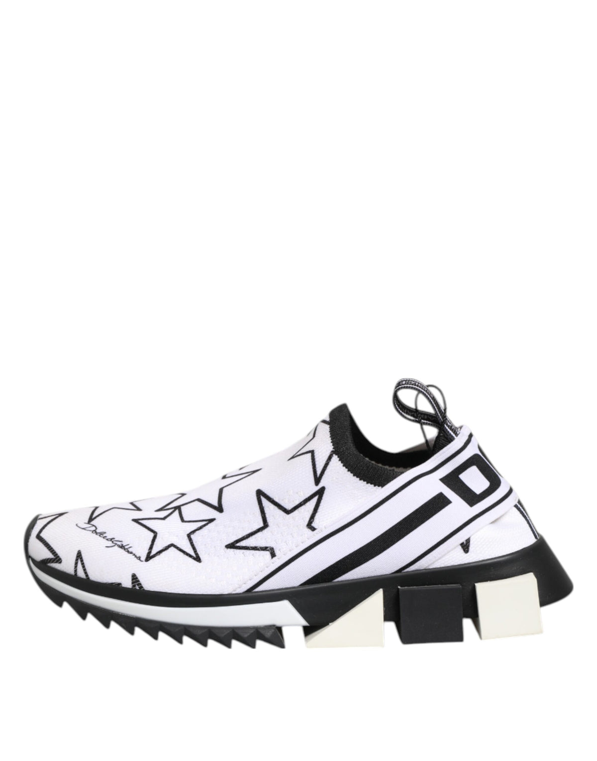 Dolce & Gabbana Sorrento Low Top Sneakers - White Stars