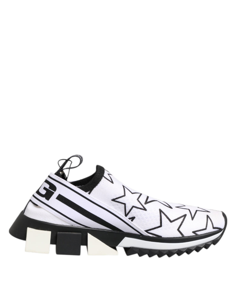 Dolce & Gabbana Sorrento Low Top Sneakers - White Stars