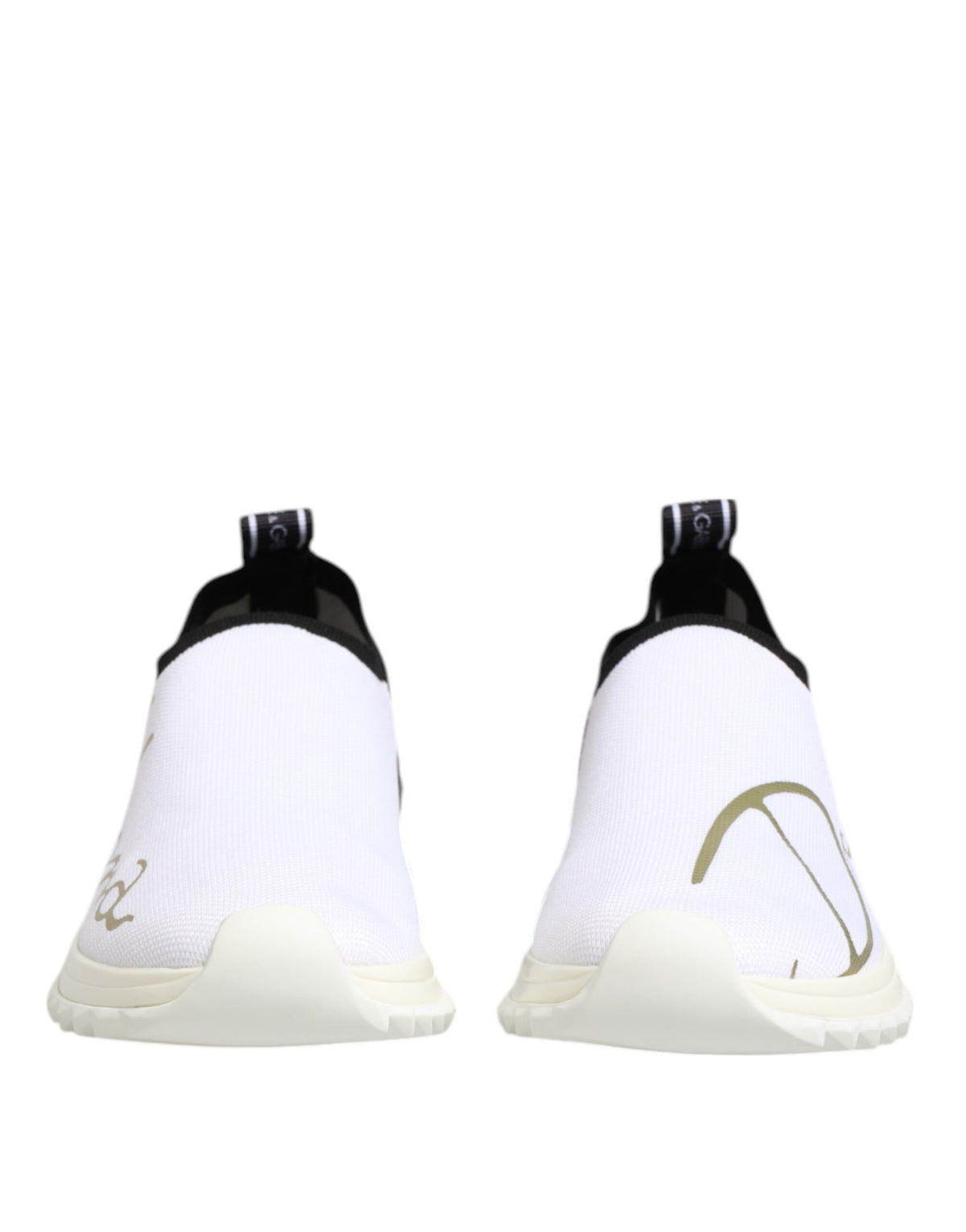 Dolce & Gabbana Sorrento Low Top Sneakers - Noir et Blanc