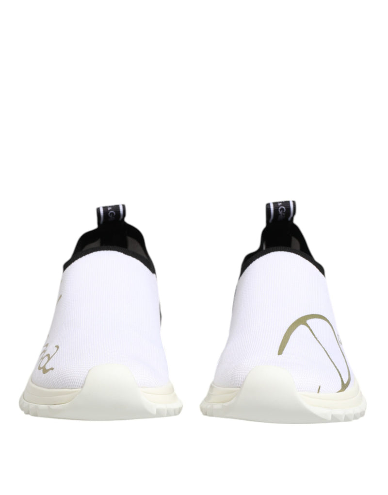 Dolce & Gabbana Sorrento Low Top Sneakers - Noir et Blanc