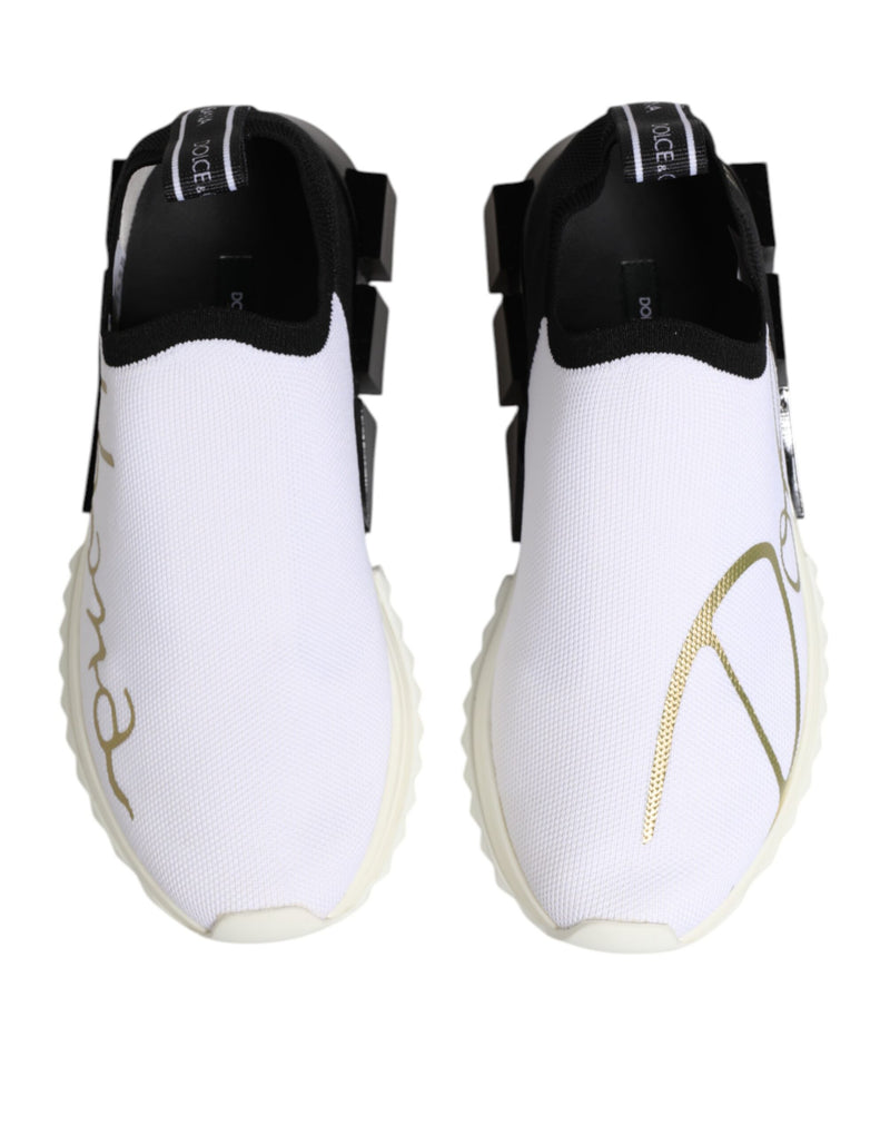 Dolce & Gabbana Sorrento Low Top Sneakers - Noir et Blanc