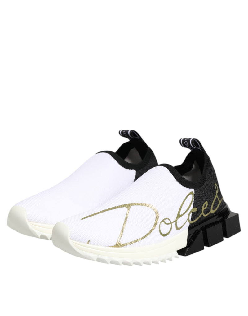 Dolce & Gabbana Sorrento Low Top Sneakers - Noir et Blanc