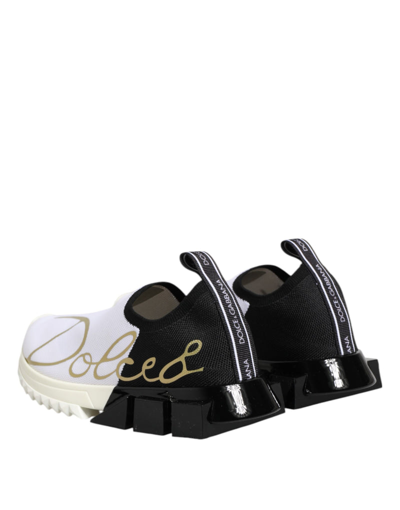 Dolce & Gabbana Sorrento Low Top Sneakers - Noir et Blanc