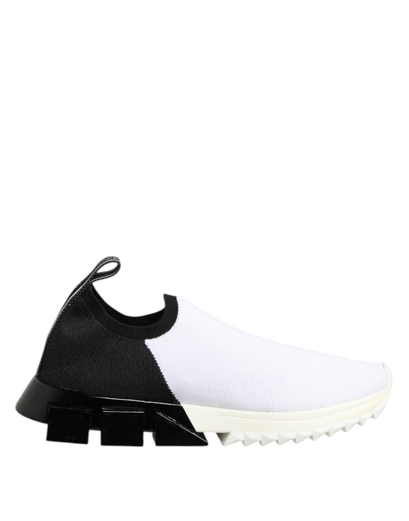 Dolce & Gabbana Sorrento Low Top Sneakers - Noir et Blanc