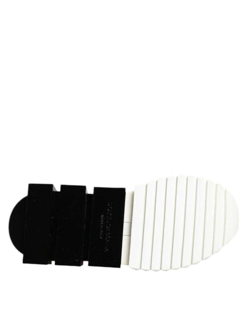 Dolce & Gabbana Sorrento Low Top Sneakers - Noir et Blanc