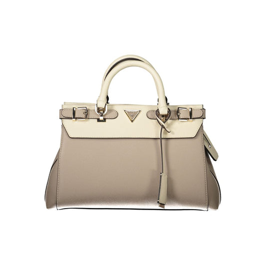 Sac à main Guess Jeans en polyéthylène beige