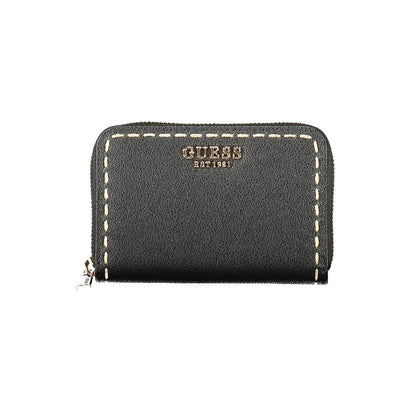Portefeuille Guess Jeans en polyéthylène noir