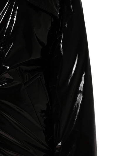 Dolce & Gabbana Pufferjas van polyester in zwart, met kussensteek