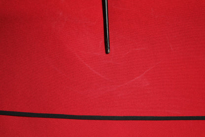 Dolce & Gabbana Red Viscose Stretch Slit Sheath Midi Dress