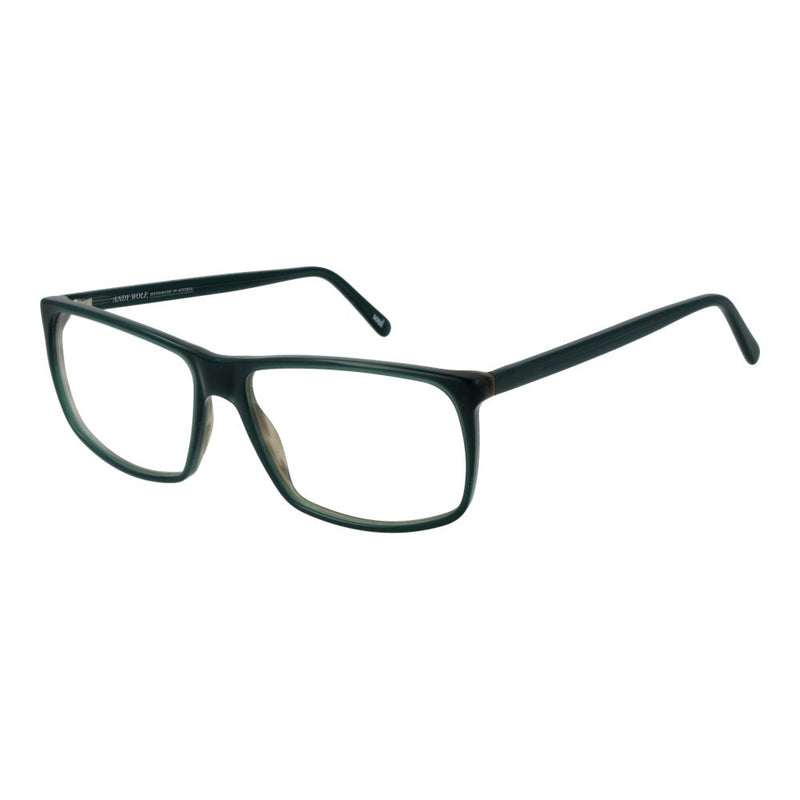 Monture de lunettes unisexe Andy Wolf Green - Design en acétate élégant