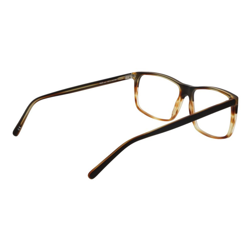 Monture de lunettes unisexes Andy Wolf en acétate marron - Design élégant