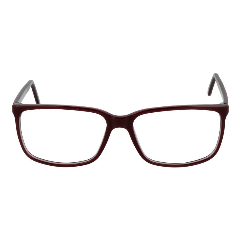 Monture de lunettes unisexes Andy Wolf Burgundy - Design en acétate chic