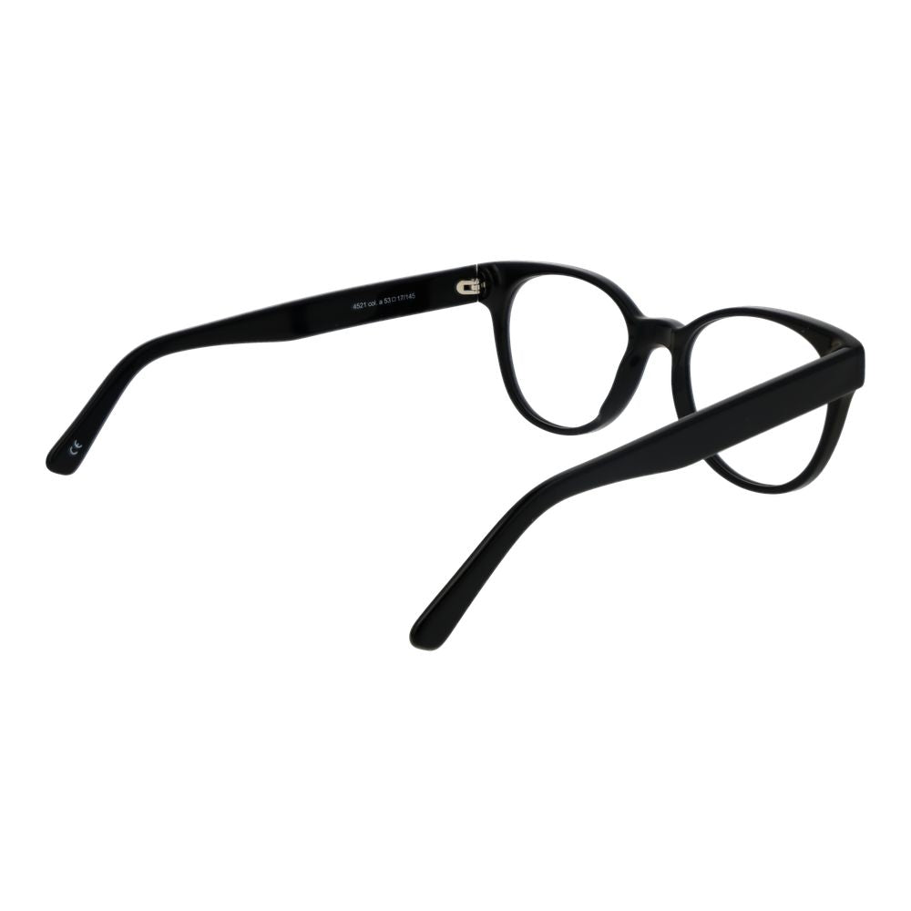 Andy Wolf Black Unisex Glasses Frame - Stylish Acetate Design