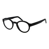 Andy Wolf Black Unisex Glasses Frame - Stylish Round Design