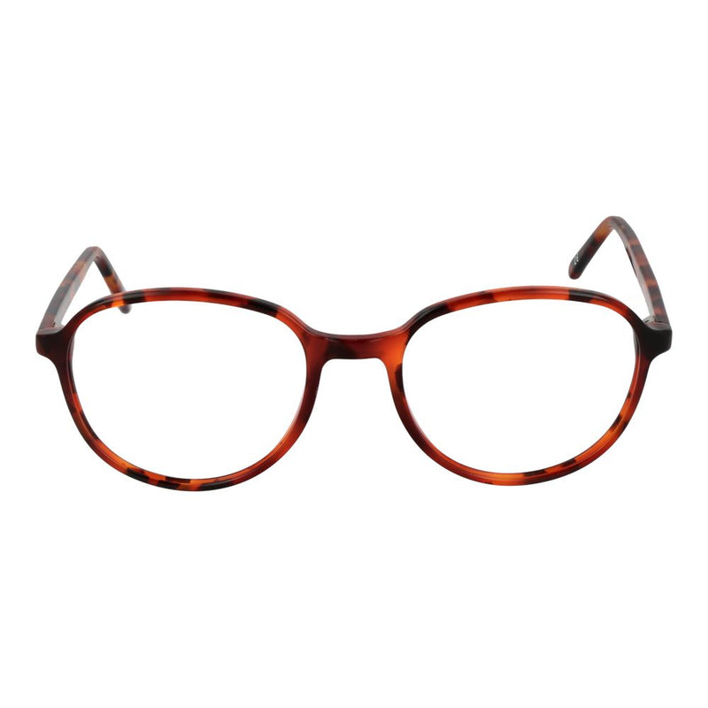 Andy Wolf Red Unisex Glasses Frame - Panto Style for Bold Looks