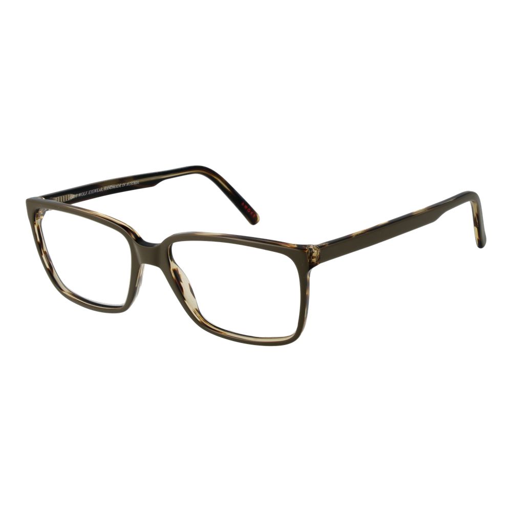 Monture de lunettes unisexes marron Andy Wolf - Élégante et durable