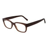 Monture de lunettes unisexes Andy Wolf Brown - Élégante et durable