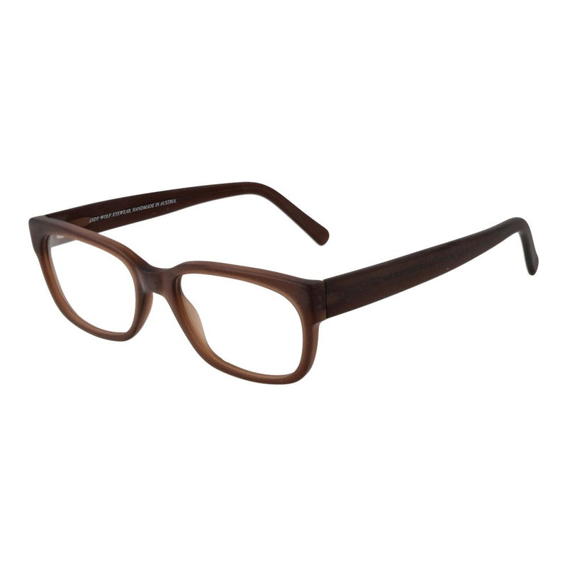 Monture de lunettes unisexes Andy Wolf Brown - Élégante et durable