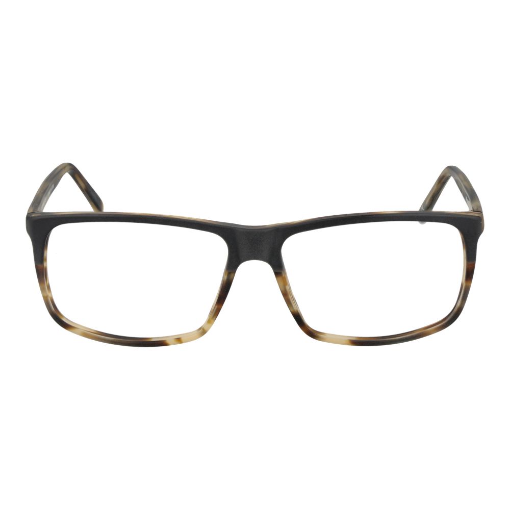 Andy Wolf Gray Unisex Glasses Frame - Elegant Acetate Design