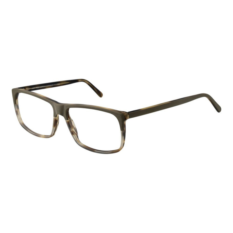 Andy Wolf Olive Unisex Glasses Frame - Élégance et Durabilité