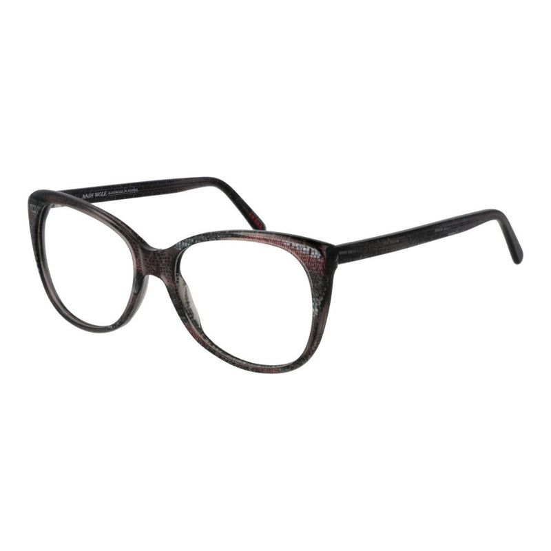Andy Wolf Gray Unisex Glasses Frame - Cat Eye Style