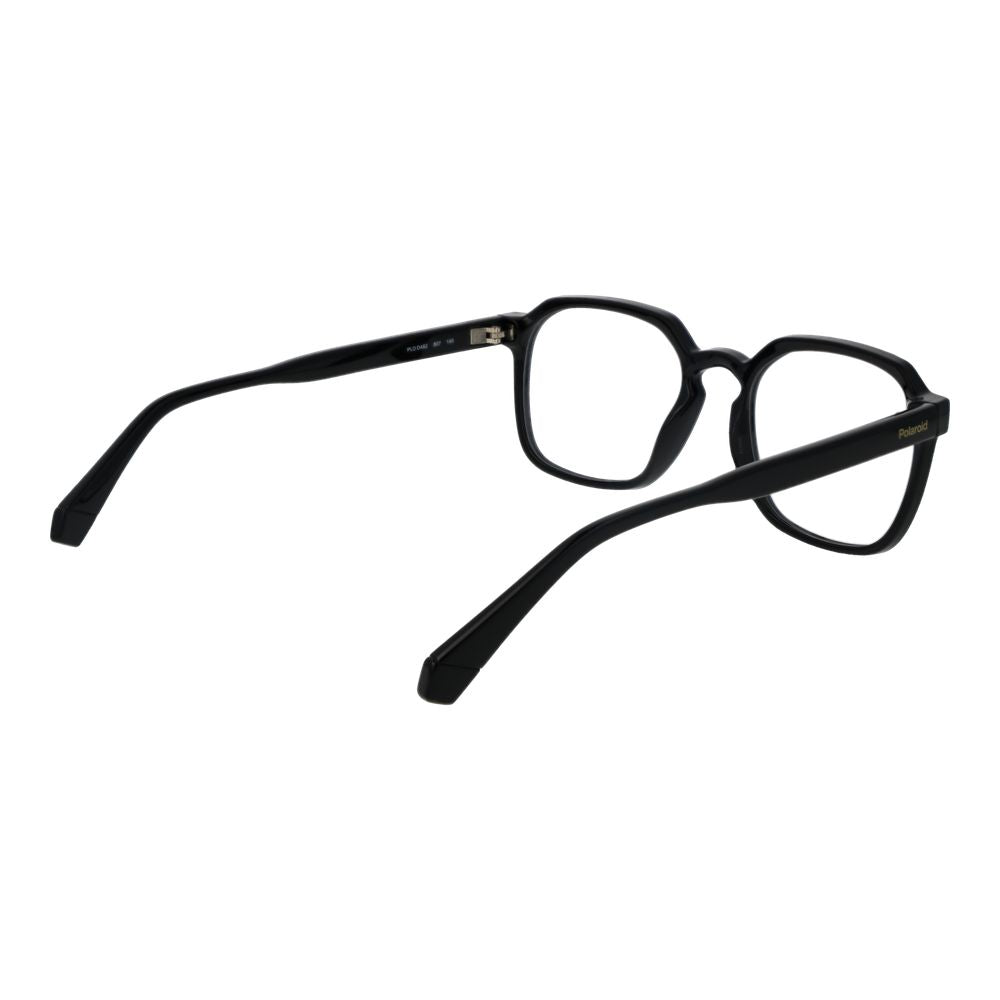 Monture de lunettes unisexes Polaroid noire - Élégante et durable