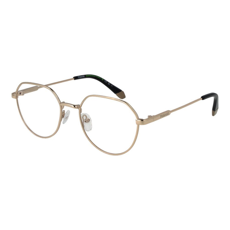 Polaroid Gold Unisex Glasses Frame - Stylish and Durable