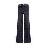 RE/DONE Wide Leg Jeans - High-Waisted Design for Women