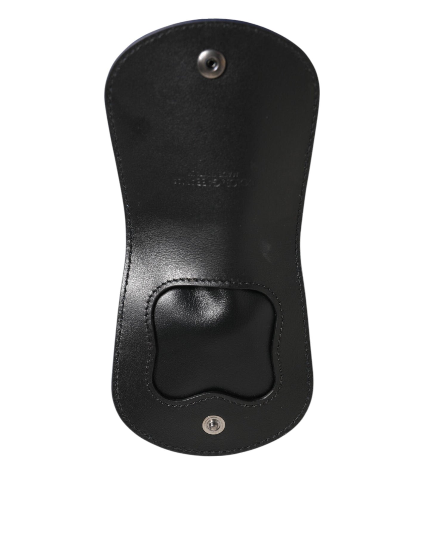 Étui à préservatifs en peau exotique bleue Dolce & Gabbana avec porte-monnaie et portefeuille de poche