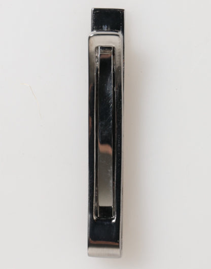 Dolce &amp; Gabbana Zilverkleurige Messing Logo Merk Heren Accessoire Stropdasspeld