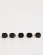 Dolce &amp; Gabbana Zilverkleurige Messing Letterset 5 Stuks Verstelbare Ring