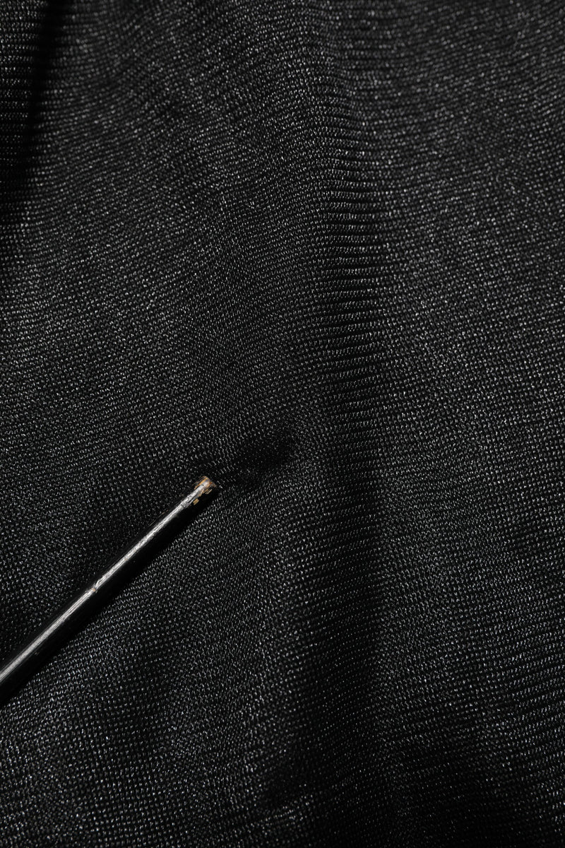 Dolce & Gabbana Black Polyester Pullover Sweatshirt Sweater