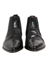 Dolce & Gabbana Raffaello Black Chelsea Ankle Boots for Men