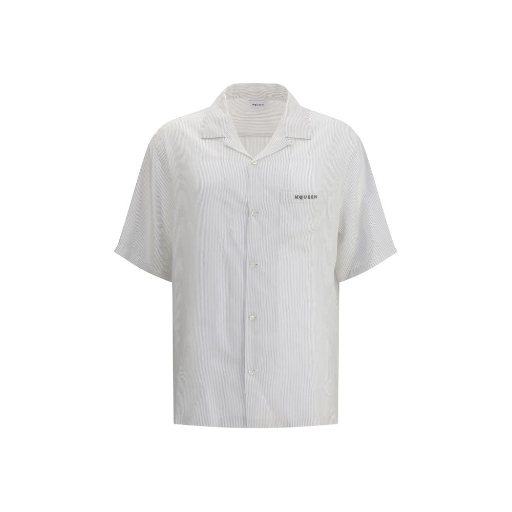Chemise à fines rayures d'Alexander McQueen
