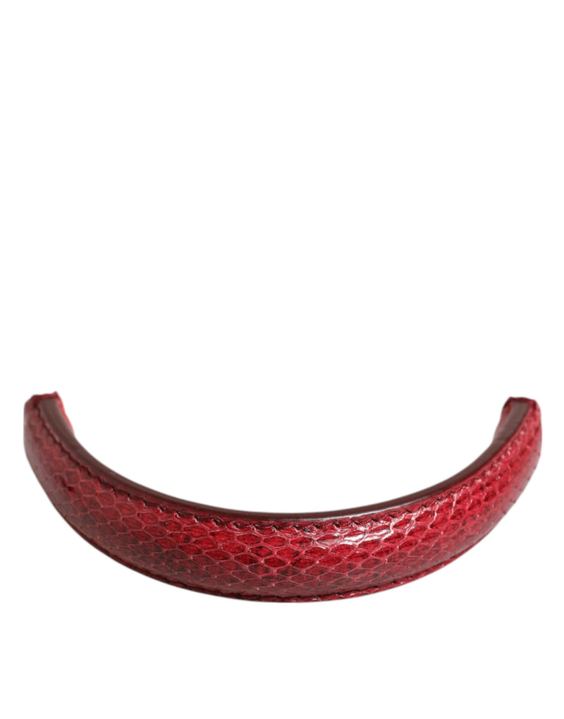 Sac Dolce & Gabbana Rouge en Cuir Ayers avec Bandoulière