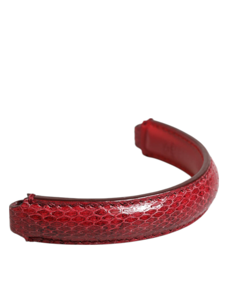 Sac Dolce & Gabbana Rouge en Cuir Ayers avec Bandoulière