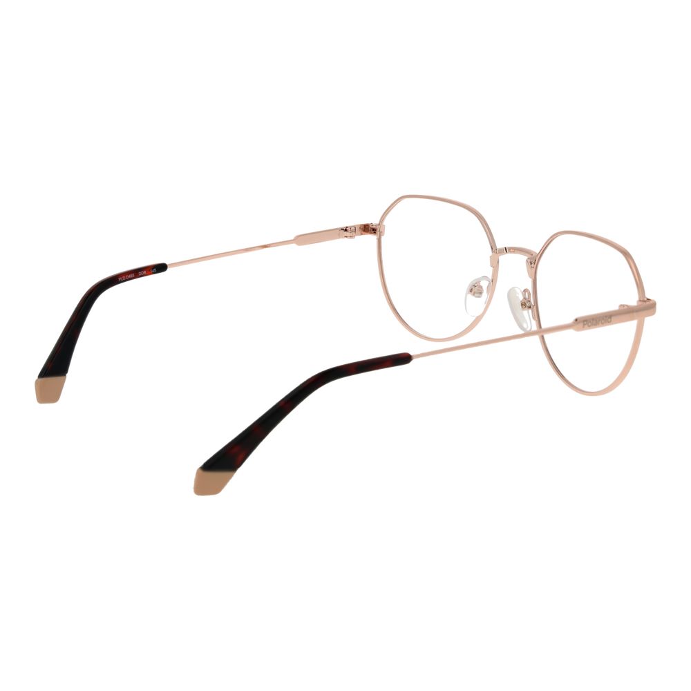 Polaroid Gold Unisex Glasses Frame - Stylish Eyewear