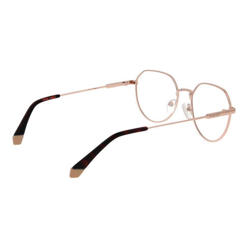 Polaroid Gold Unisex Glasses Frame - Stylish Eyewear