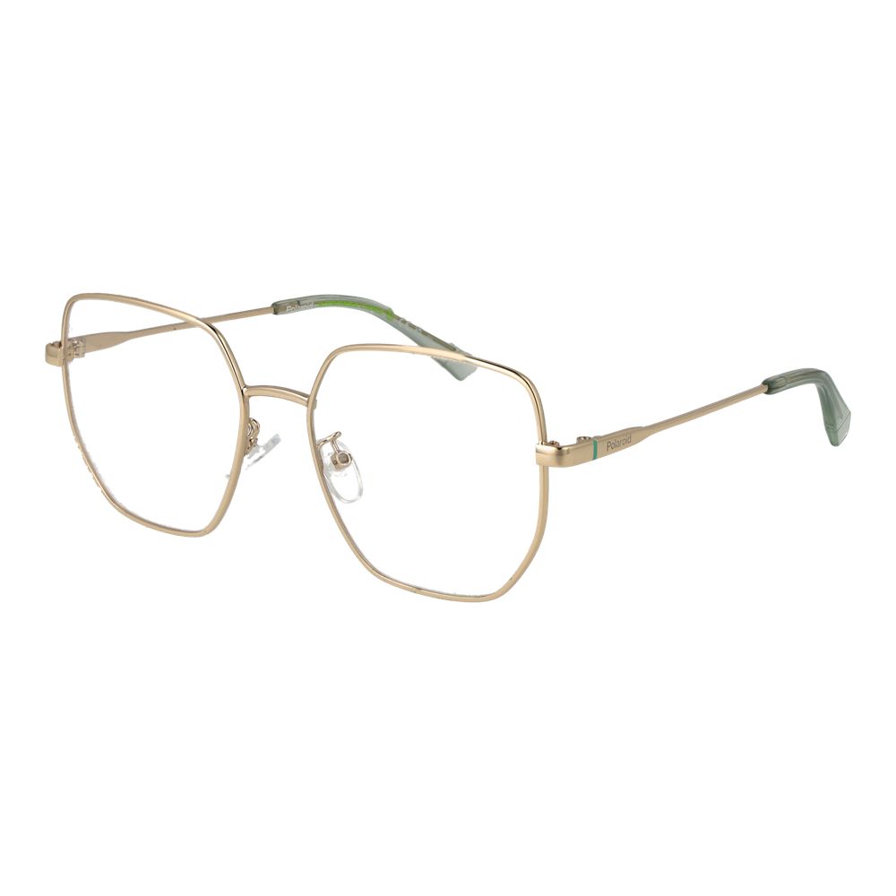Polaroid Gold Women Glasses Frame - Élégance et Confort
