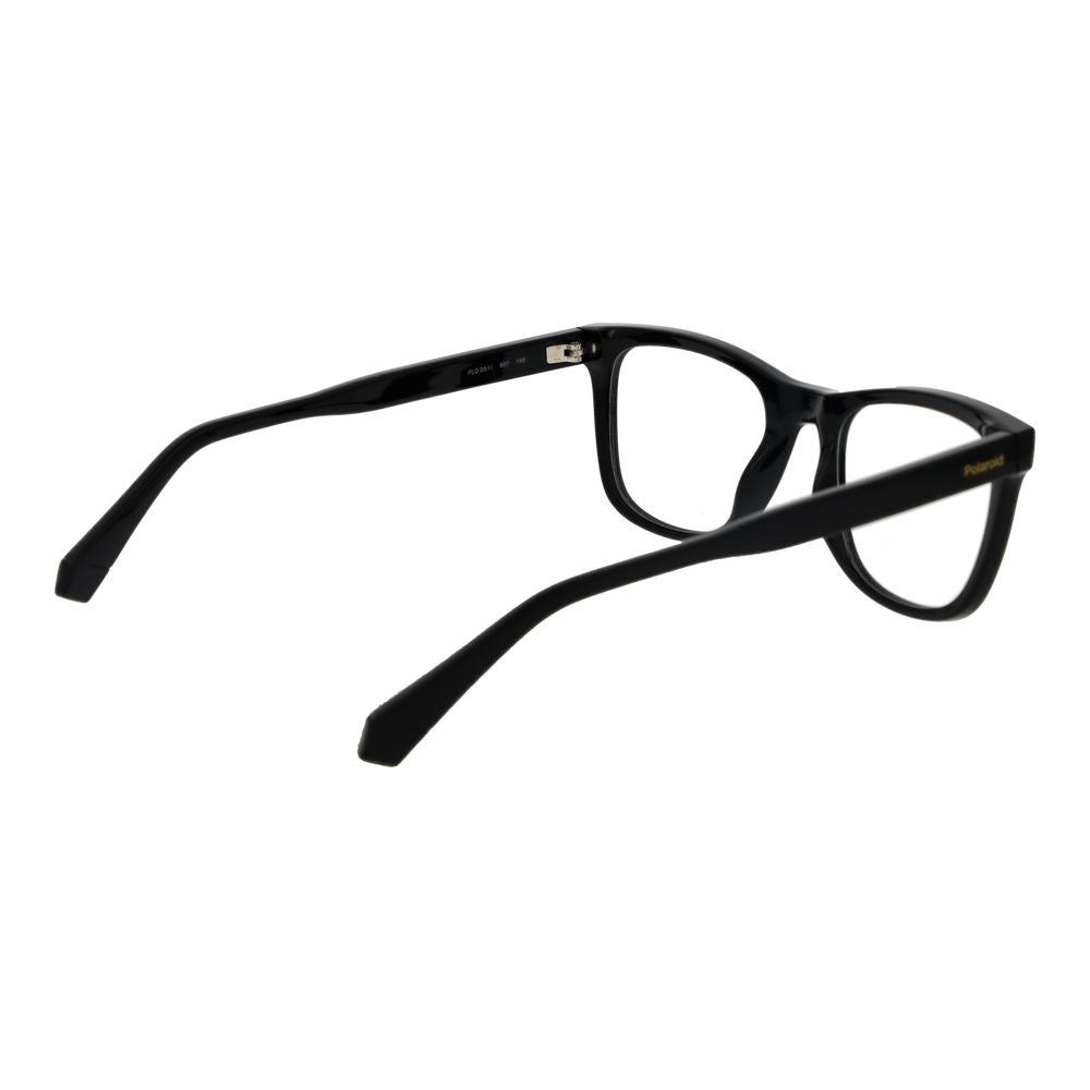 Polaroid Black Unisex Glasses Frame - All-Day Comfort and Style