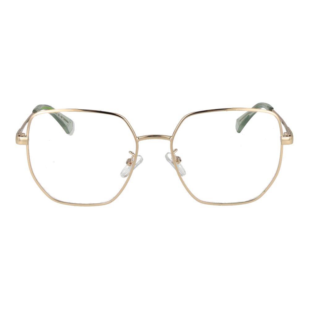 Polaroid Gold Women Glasses Frame - Élégance et Confort