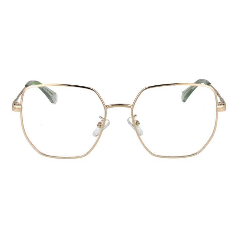 Polaroid Gold Women Glasses Frame - Stylish Metal Eyewear