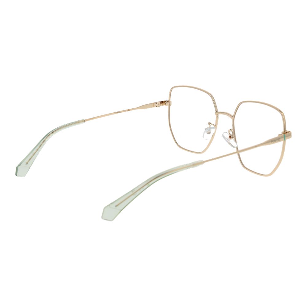 Polaroid Gold Women Glasses Frame - Élégance et Confort